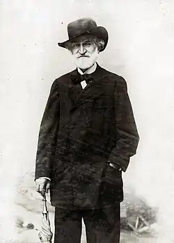 Verdi vers 1899, à l'époque des Quattro pezzi sacri