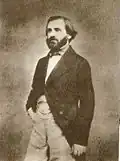 Portrait de Verdi vers 1844 (photographe inconnu) autour d'Ernani