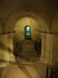 Chapelle de la crypte.