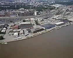 Zone industrielle de Verkkosaari en 1998.