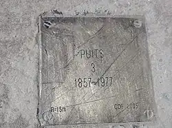 Puits no&nbsp;3, 1857 - 1977.