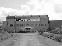 Le bâtiment des machines.