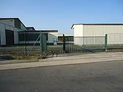 Emplacement de l'ancien terminus du tramway de Verneuil