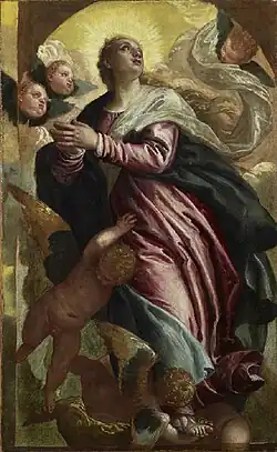 Paul Véronèse, L'Assomption de la Vierge, vers 1580.