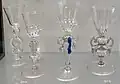 Verres à vin à la façon Venise, Liège, XVIIe&nbsp;siècle