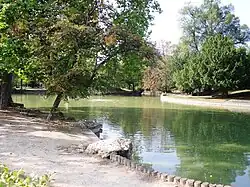 Le lac de Verrières.