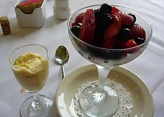 Image illustrative de l’article Soupe aux fruits rouges