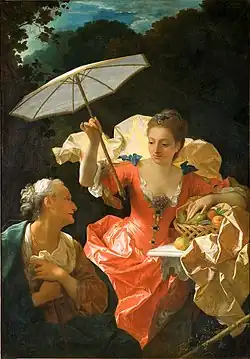 Vertumne et Pomone par Jean Ranc, 1710-1722, musée Fabre.