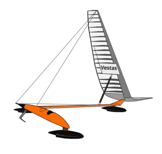 illustration de Vestas Sailrocket 2