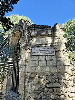Vestiges de l'ancien jardin médical de Richer de Belleval.