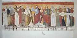 Gesù fra gli Apostoli, affresco