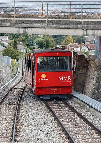 Image illustrative de l’article Funiculaire Vevey – Chardonne – Mont Pèlerin