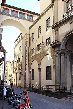 Les vestiges de l'église de la Via della Ninna.