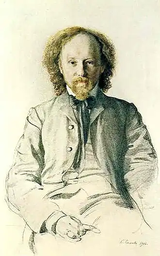 Viatcheslav Ivanovitch Ivanov par Constantin Somov