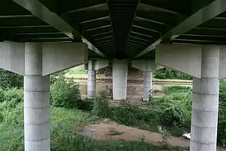 Piles marteaux Viaduc de Pannes Loiret.