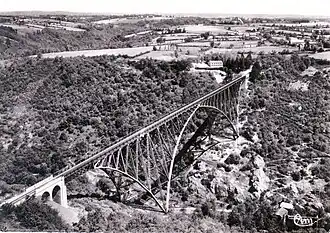 Vue générale du pont.
