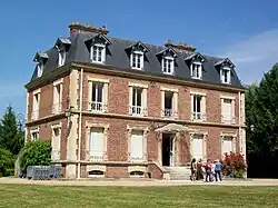 Le centre culturel municipal « le Hêtre Pourpre », rue Kleinpeter.