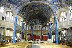 Photographie de l'intérieur de l'église Notre-Dame-des-Malades.