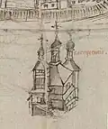 Église orthodoxe en bois suivant un dessin de 1664