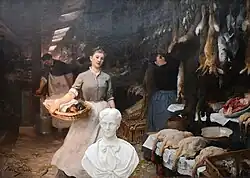 Un coin des hallesMusée des Beaux-Arts de Bordeaux