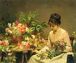 La Vendeuse de fleurs