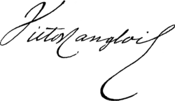 signature de Victor Langlois