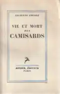 Couverture de Vie et Mort des Camisards.