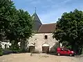 La vieille église romane.