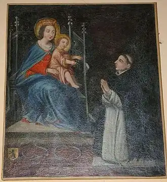 Guillaume d'Orlyé (tableau du XVIIe&nbsp;siècle, église Saint-Blaise d'Allèves).