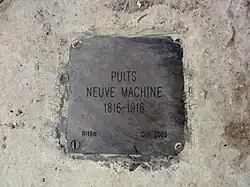 Puits Neuve Machine, 1816-1916.