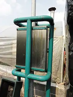 L'exutoire de grisou.