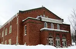 Description de l'image Vieux clocher de l'UdeS - vue iso.JPG.