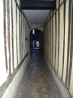 Place Foire-le-Roi, venelle du Coeur-Navré