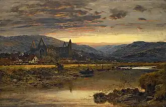 Tintern Abbey at Sunset, 1889