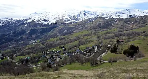 La Rochette vue depuis Les Trois Croix.