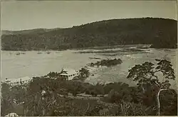 Les rapides de Bangui, 1913