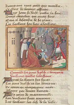 Vigiles de Charles&nbsp;VII – Remise des clés de Rouen à Charles VII (1449)