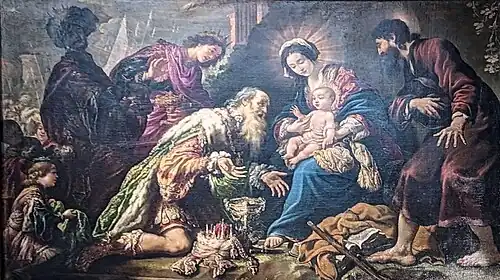 L'Adoration des mages de Claude Vignon.