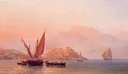 Panorama marine en Italie (1852)