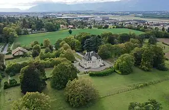 Villa « Baur », chemin de Machéry 18, 46° 14′ 18″ N, 6° 08′ 11″ E