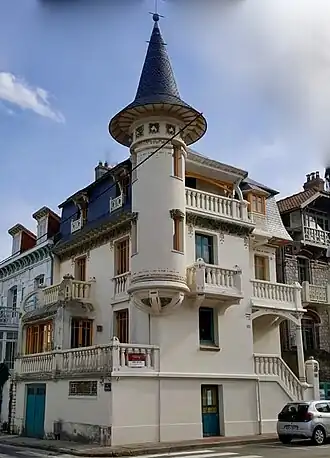 Villa Alexandre au Touquet-Paris-Plage.
