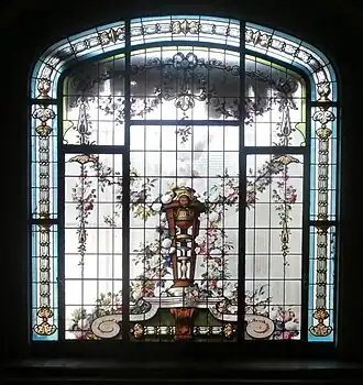 Verrière de l'atelier Jean-Léon Delmas