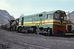 La Macosa–General Motors no&nbsp;1001 à Villablino peu après sa mise en service.