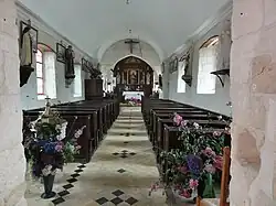 Église Saint-Jacques, intérieur.