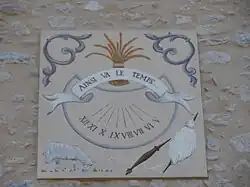 Cadran solaire église.