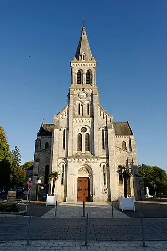Image illustrative de l’article Église Saint-Sébastien de Villedieu-sur-Indre