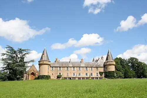 Aile et terrasse Sud, chapelle.