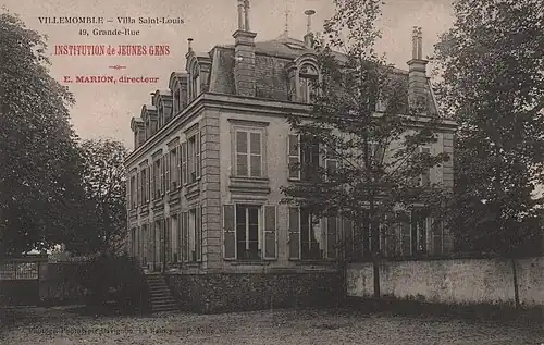 Villa Saint-Louis (institution de jeunes gens).