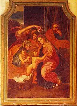 Sainte famille du XVIIIe siècle.