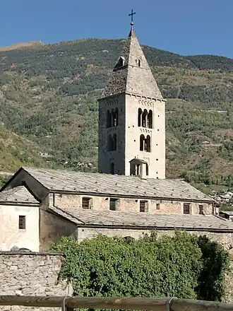 L'église du cimetière, dédiée à Notre-Dame de l'Assomption.